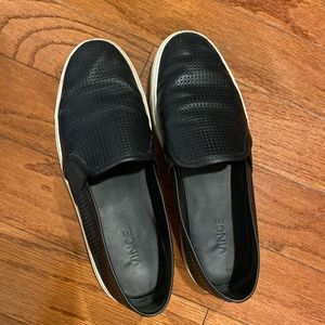 Vince Black “Flat Blair 5 Slip-On Sneakers”